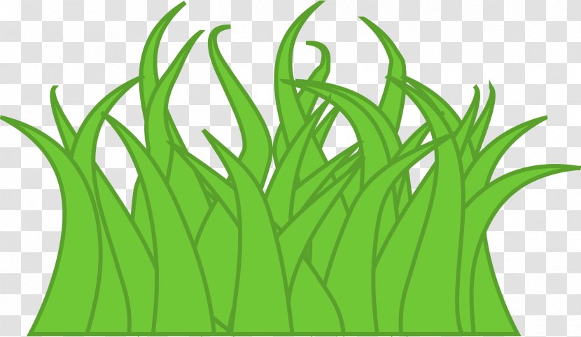 Clip Art - Green - Cartoon Grass Transparent PNG