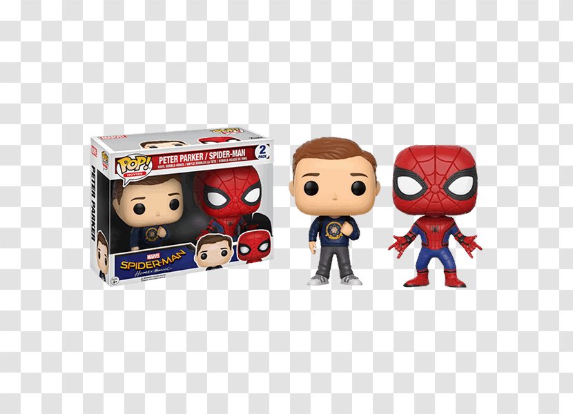 Spider-Man Iron Man Captain America Funko Action & Toy Figures - Spider-man Transparent PNG
