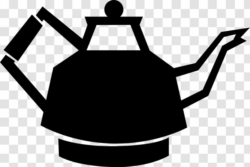 Home Cartoon - Electric Kettles - Blackandwhite Electricity Transparent PNG