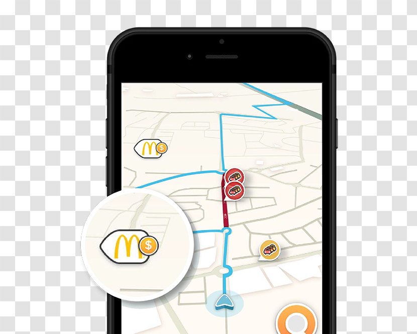 Smartphone Mobile Phones Waze Advertising Transparent PNG