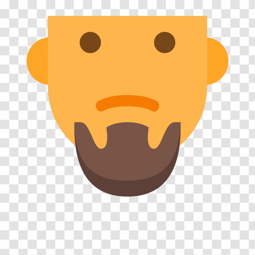 Clip Art - Snout - Beard Transparent PNG