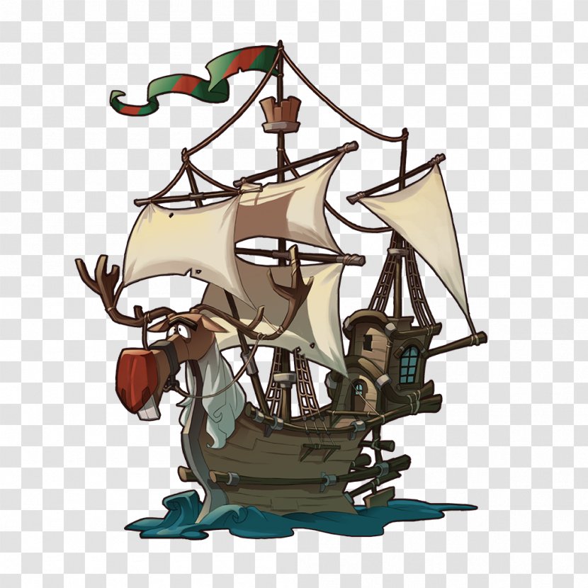 Pirates War Dice King Android Game Mod DB - Sailing Ship - Indienight Transparent PNG