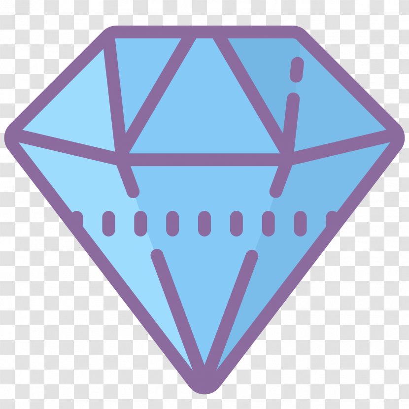Diamond Ring Jewellery - Blue - Pickaxe Transparent PNG