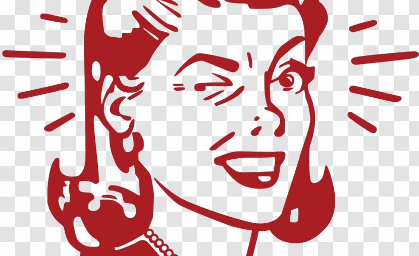 Wink Royalty-free Clip Art - Heart - Winking Woman Transparent PNG