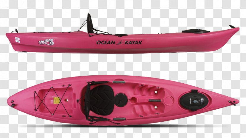 Ocean Kayak Venus 11 Woman October Shopping Boat - Sea - Row On Water Profile Transparent PNG
