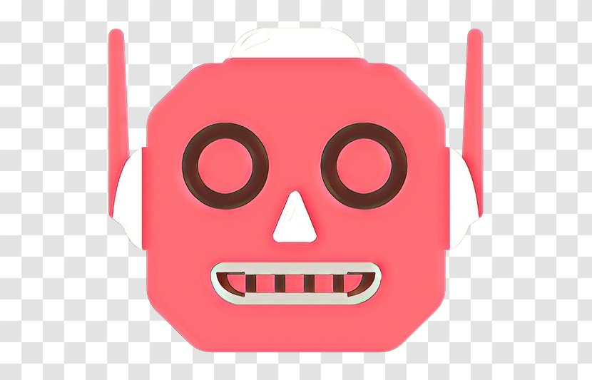 Pink Red Cartoon Smile Mouth - Fictional Character Magenta Transparent PNG