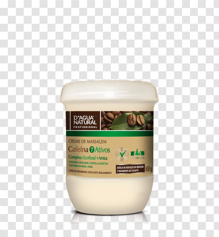Green Coffee D’Água Natural Creme De Massagem Pimenta Negra Cream Transparent PNG