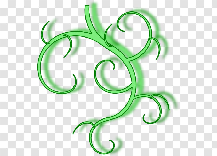 Green Clip Art - Royaltyfree - Vines Transparent PNG