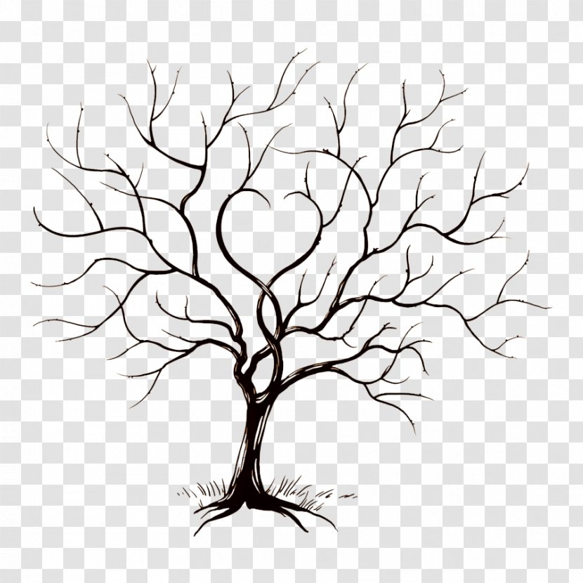 Hand-painted Trees - Visual Arts - Finger Transparent PNG