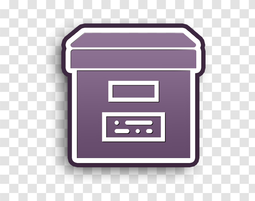 Essential Compilation Icon Box Icon Archive Icon Transparent PNG