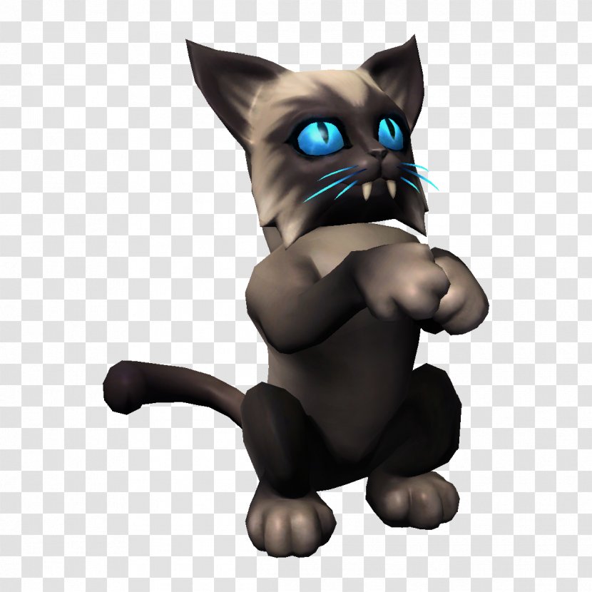 Whiskers Kitten Black Cat Snout - Carnivoran Transparent PNG