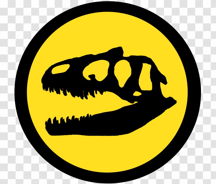 Allosaurus Tyrannosaurus Carnotaurus Spinosaurus Triceratops - Logo - Jurassic Park Transparent PNG