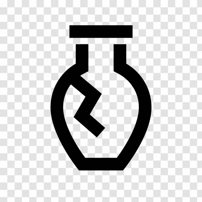 Archaeology Logo Symbol - Vase - Towards The Left Transparent PNG