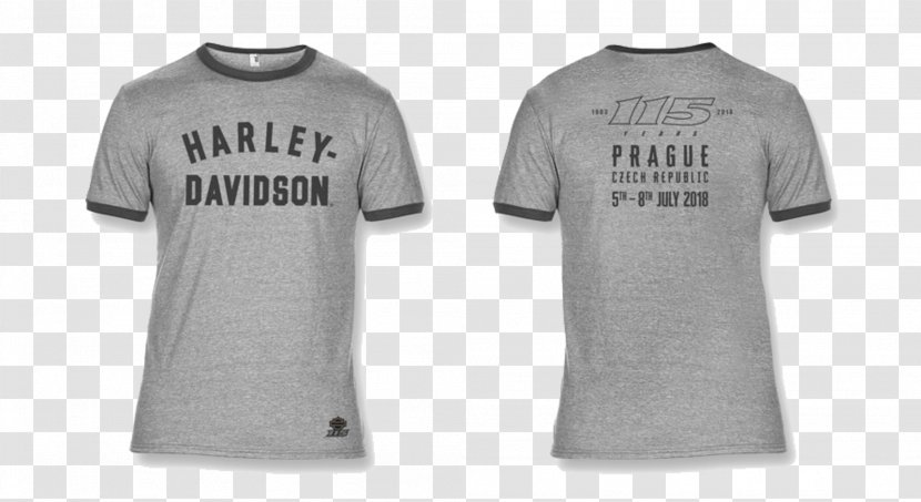T-shirt HARLEY-DAVIDSON Anniversary - Brand - Shirt Transparent PNG