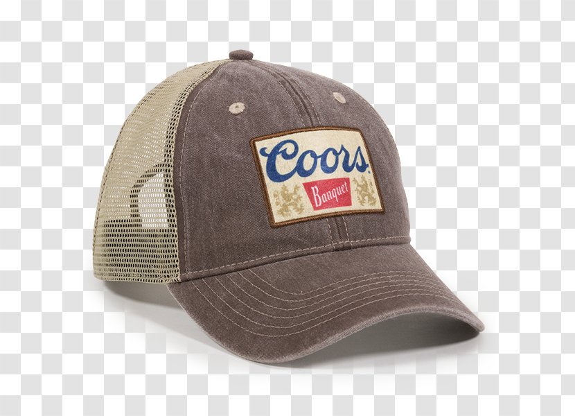 Baseball Cap Coors Brewing Company Light Beer - Fullcap Transparent PNG
