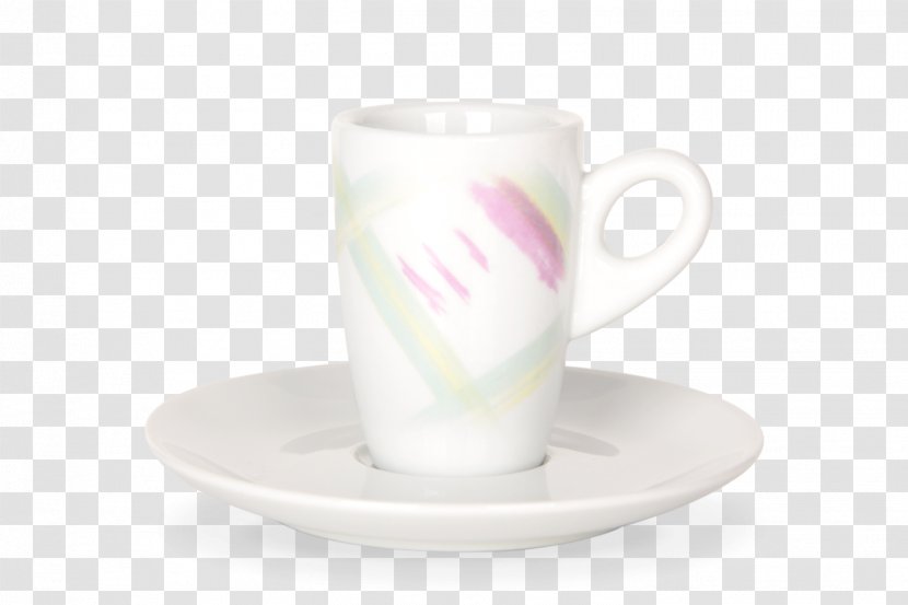 Coffee Cup Espresso Ristretto Saucer Porcelain - Serveware - Mug Transparent PNG
