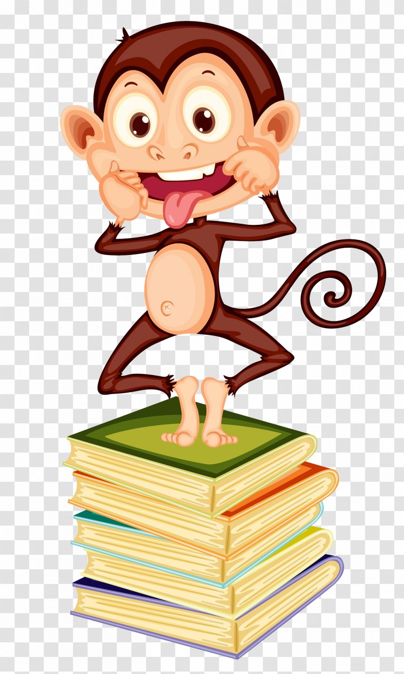 Three Wise Monkeys Ape Illustration - Hand - A Monkey With Tongue Transparent PNG
