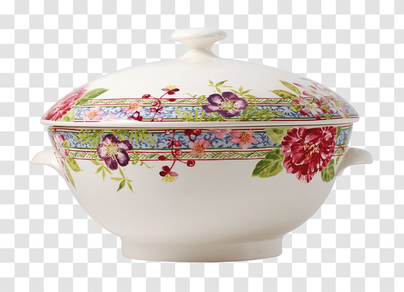 Tureen Faïencerie De Gien Tableware Faience - Dishware Transparent PNG