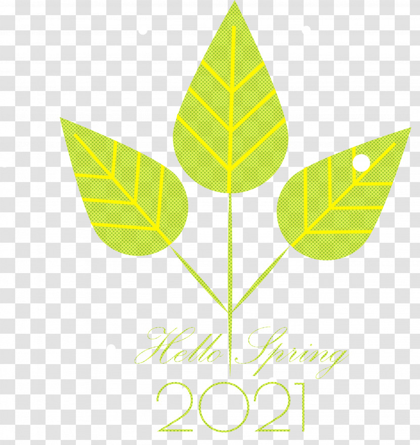 2021 Happy Spring Transparent PNG