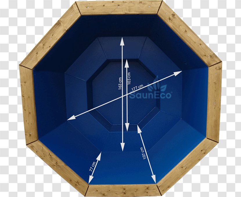 Cobalt Blue Angle Square - Meter Transparent PNG