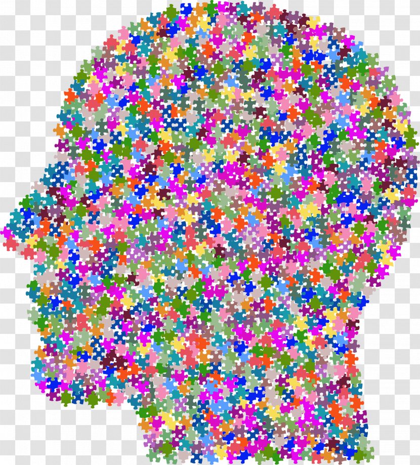 Clip Art - Point - Autism Puzzle Transparent PNG