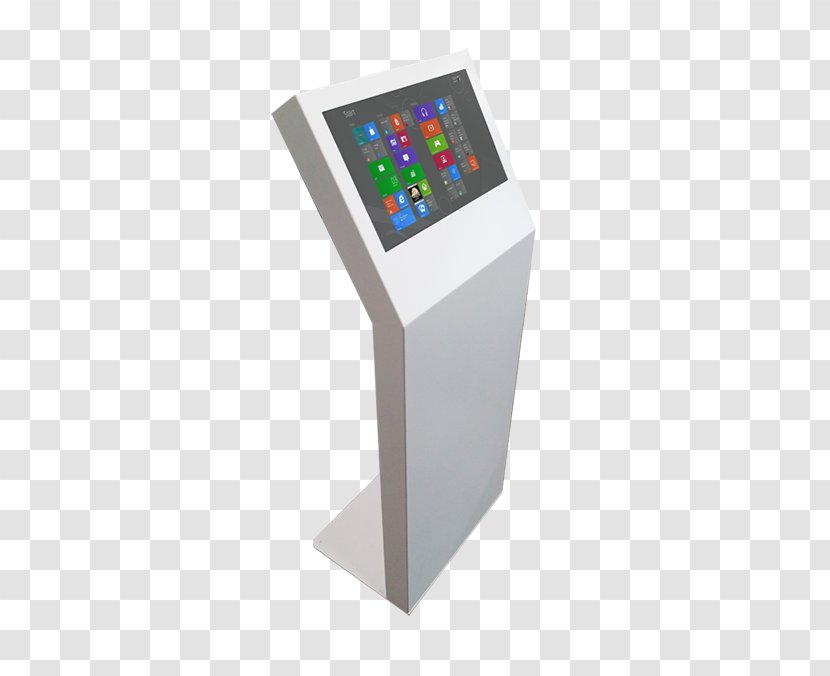 Interactive Kiosks Totem Multimediale Touchscreen - Steel - Touch Screen Transparent PNG