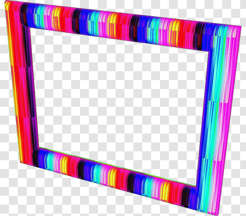 Picture Frames Purple Line - Light - Brushwork Tosca Color Transparent PNG