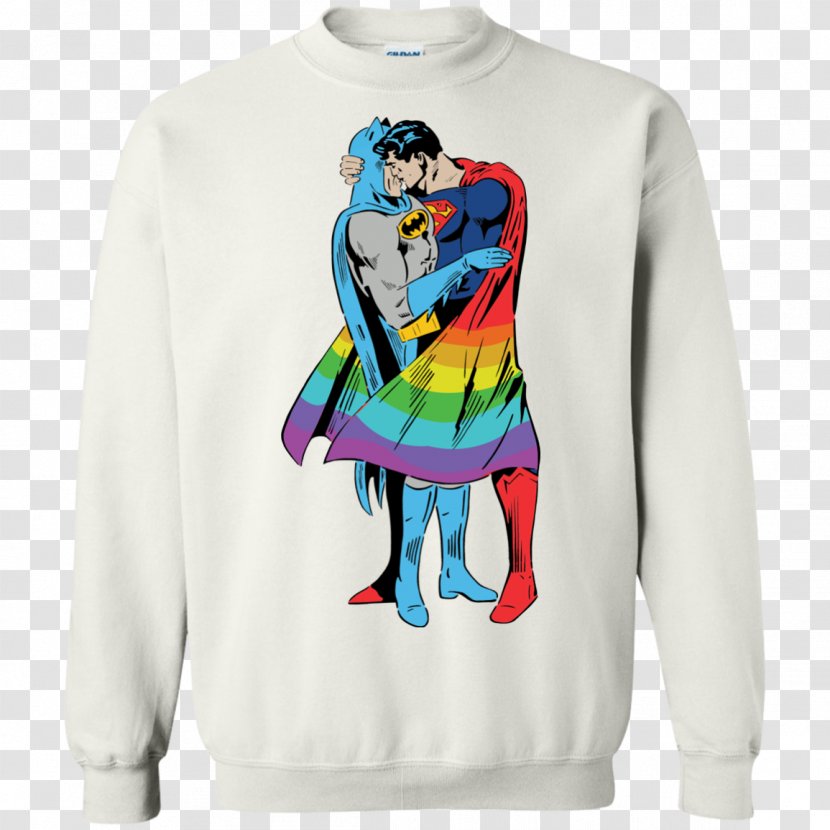 T-shirt Hoodie Sweater Sleeve - Fictional Character - Superman Transparent PNG