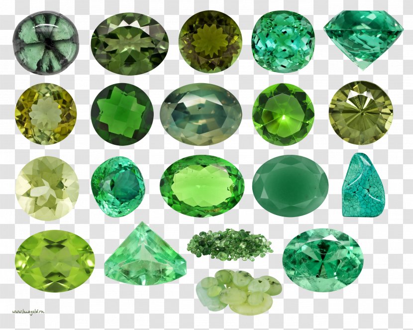 Gemstone Color Green Transparent PNG