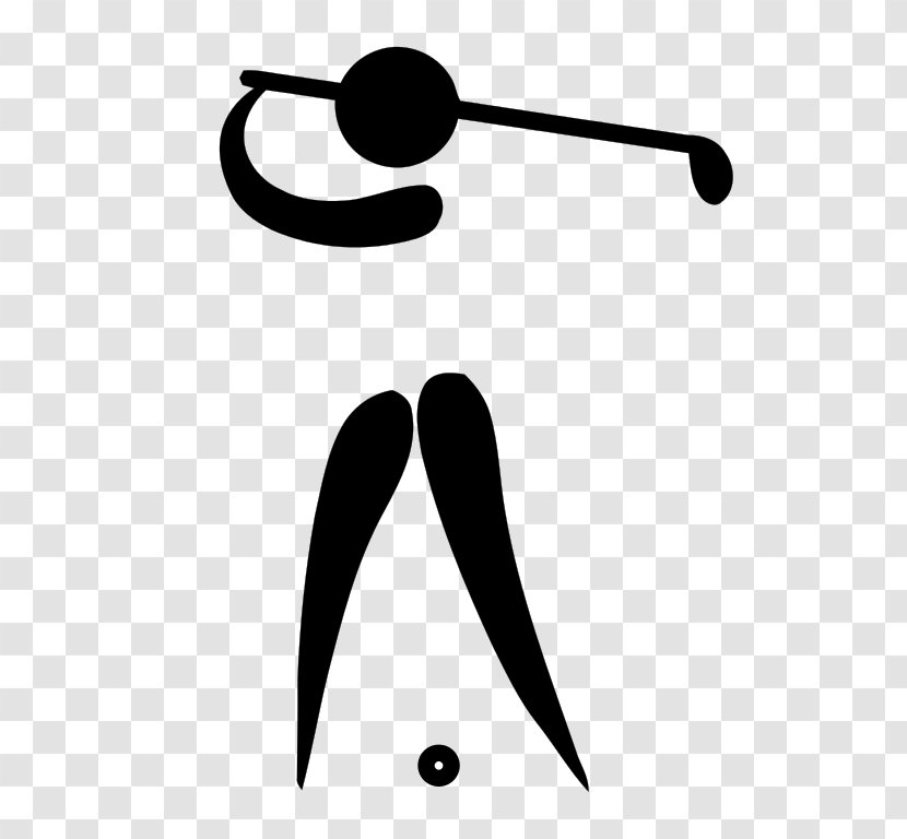 2016 Summer Olympics Golf At The Olympic Games Links Club - Symbol - Pictogram Transparent PNG