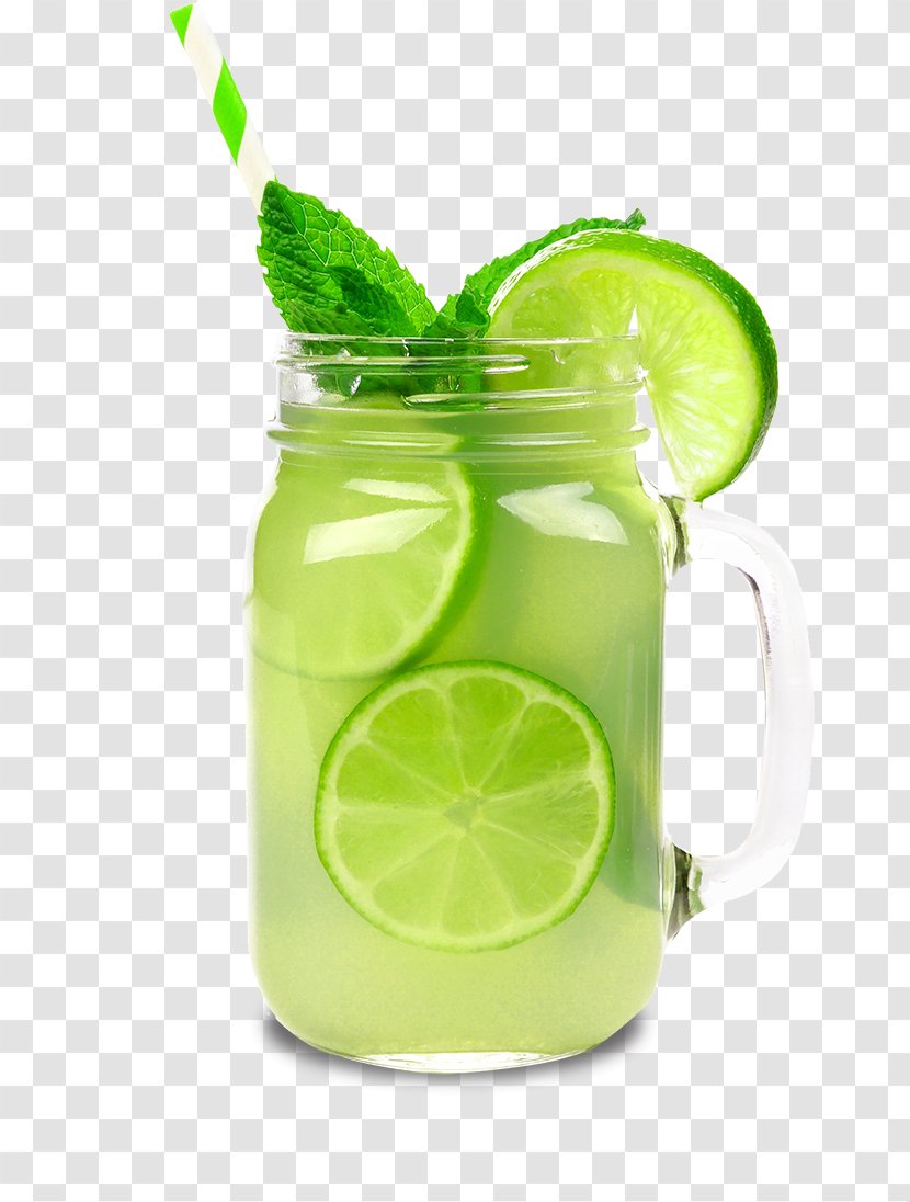Lime Key Green Lemon-lime Limonana - Lemonsoda - Juice Transparent PNG