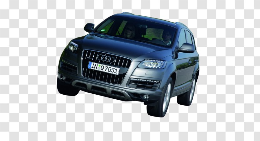 2010 Audi Q7 Car Sport Utility Vehicle Q5 - Advertisment Way For Transparent PNG