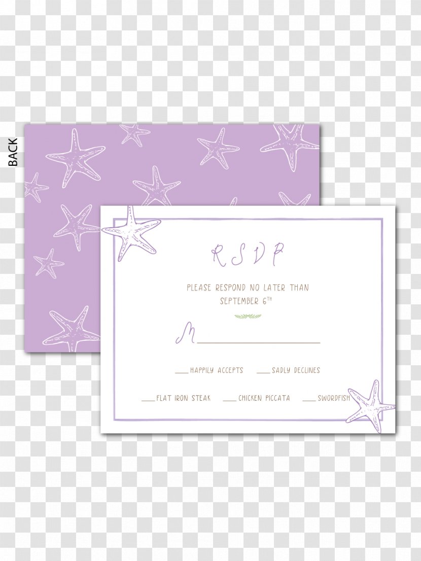 Wedding Invitation Convite Pink M Font - Lilac Transparent PNG