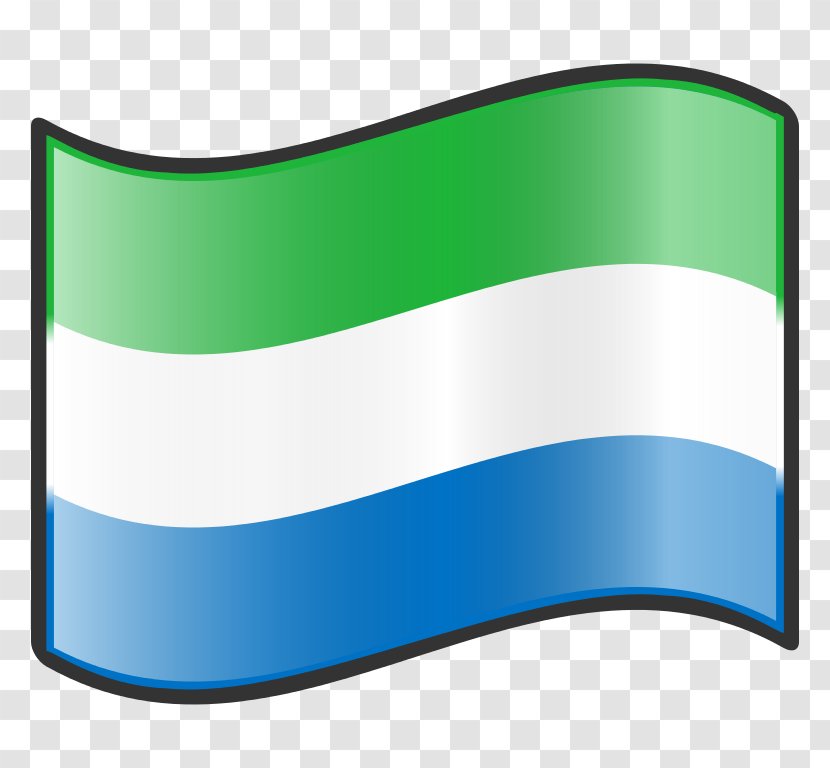 Flag Of Sierra Leone Nuvola Clip Art - Logo - Government Transparent PNG