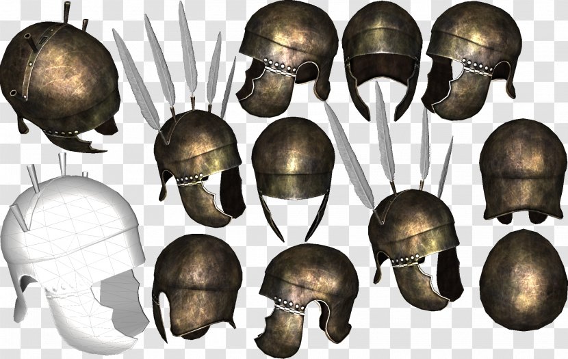 Attic Helmet Magna Graecia Samnites Mount & Blade - Headgear - Rome Transparent PNG