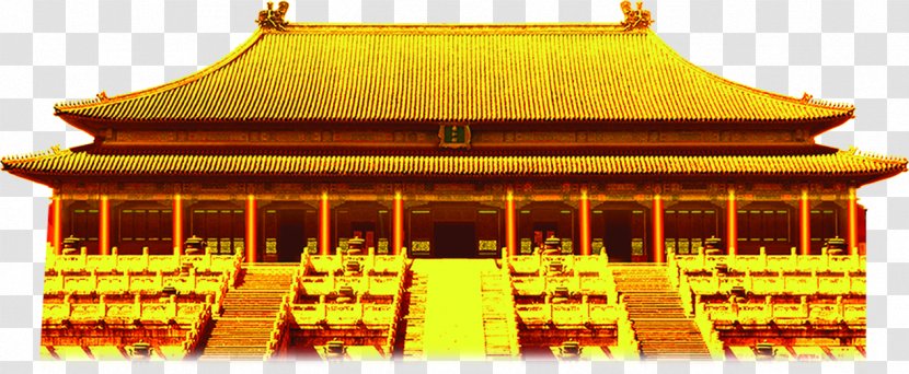 Forbidden City Tiananmen Palace - Shrine - Golden Museum Transparent PNG