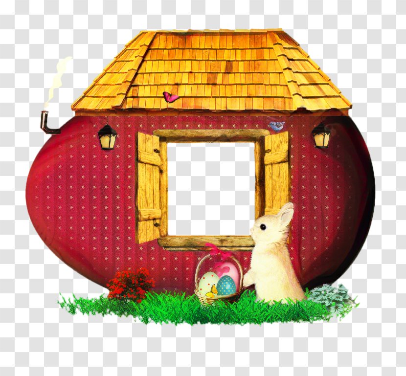 Easter Egg Background - Chicken Coop - Outdoor Structure Roof Transparent PNG