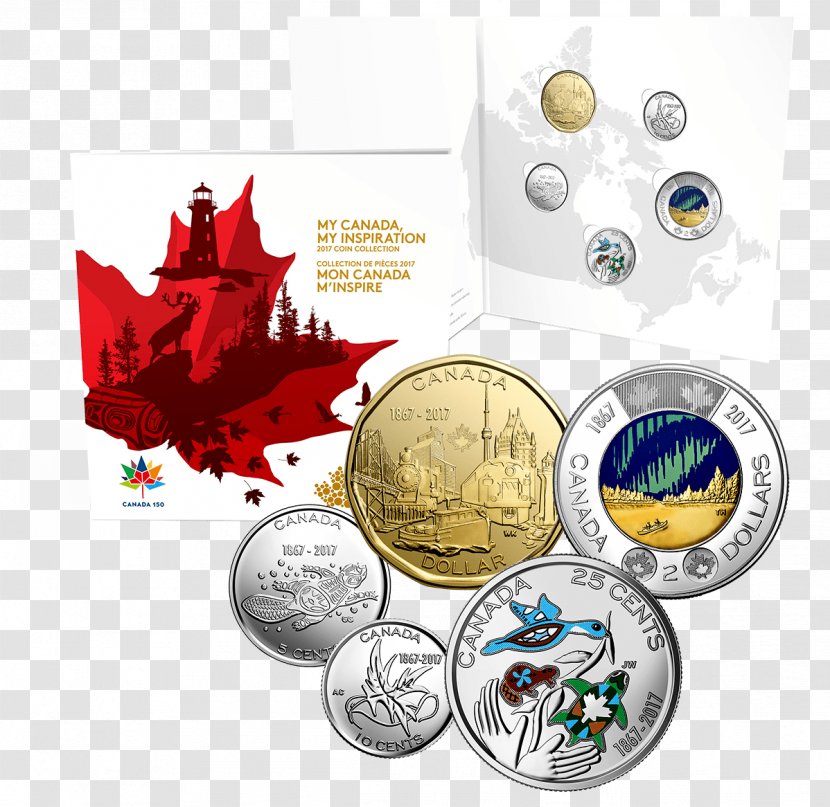 150th Anniversary Of Canada Royal Canadian Mint Coin Collecting - Quarter Transparent PNG
