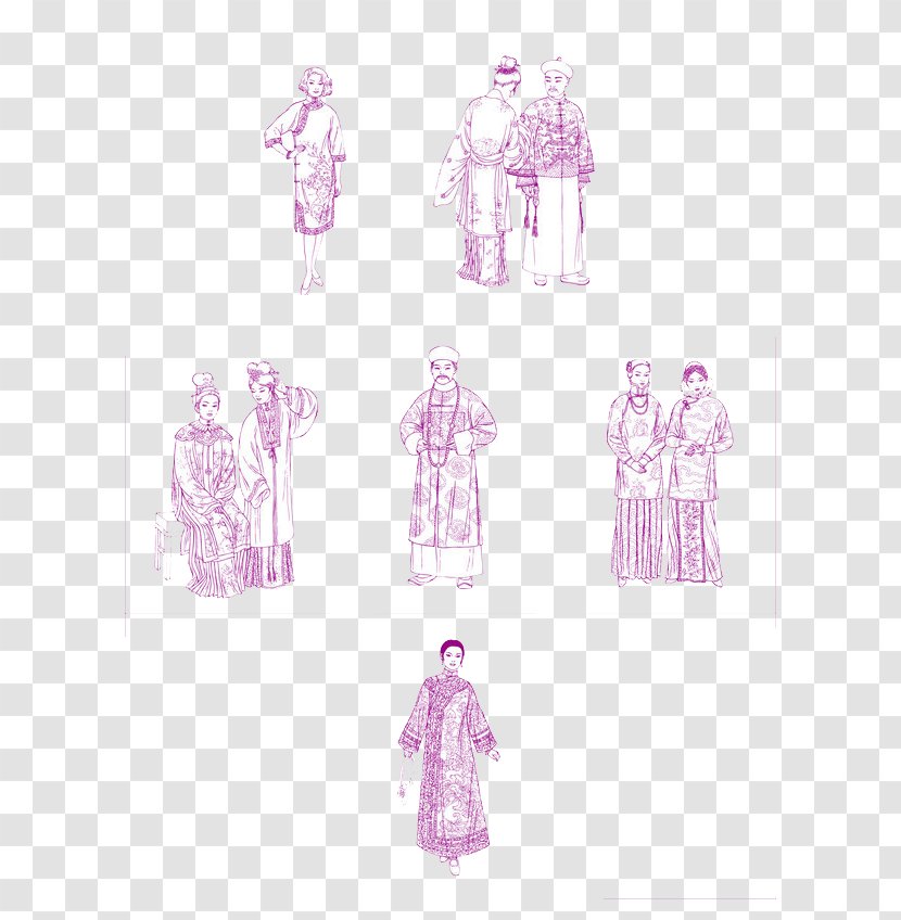 Chinese Clothing Free Content Clip Art - Dress - Ancient Traditional Transparent PNG