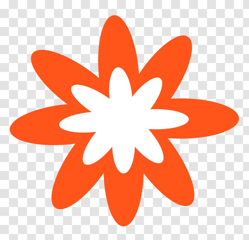 Flower Orange Clip Art - Lilium Transparent PNG