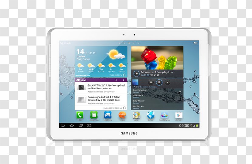 Samsung Galaxy Tab 2 10.1 3 A - Computer Transparent PNG