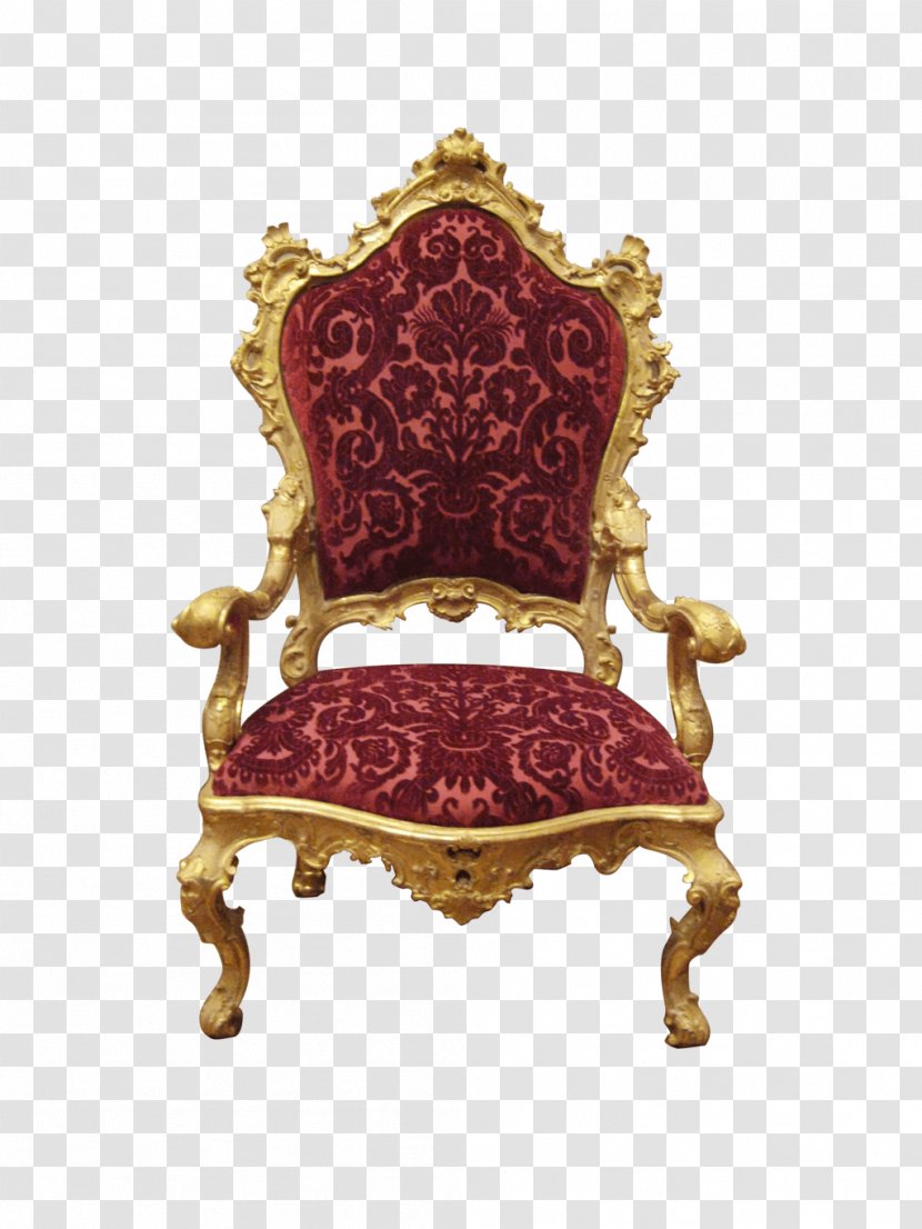 Chair Throne Clip Art - Room - Armchair Transparent PNG