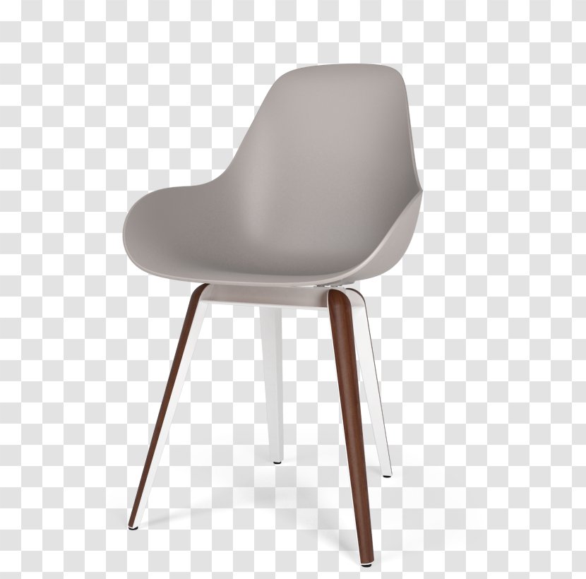 Chair Plastic Armrest - Walnut Transparent PNG