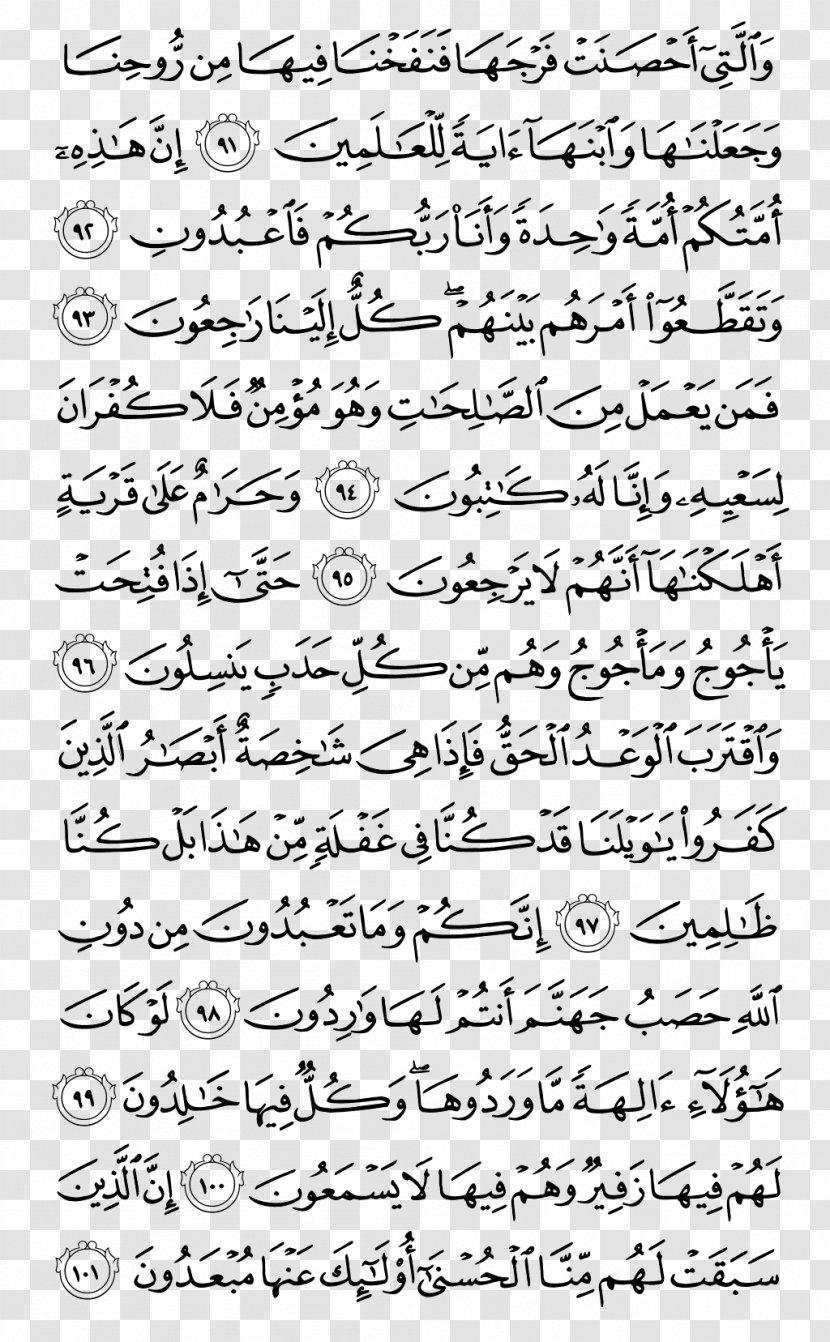 Quran Surah Allah Al-Anbiya Islam - Silhouette - Qur'an Transparent PNG