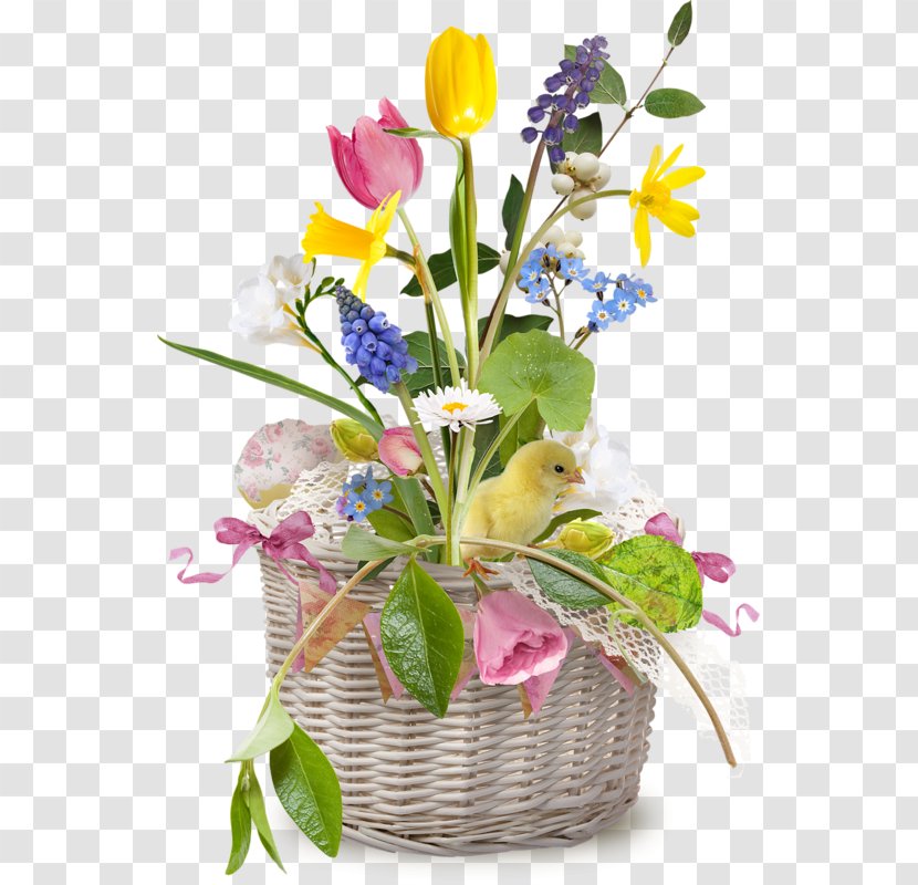 Easter Flower Clip Art - Floristry - Frame Transparent PNG