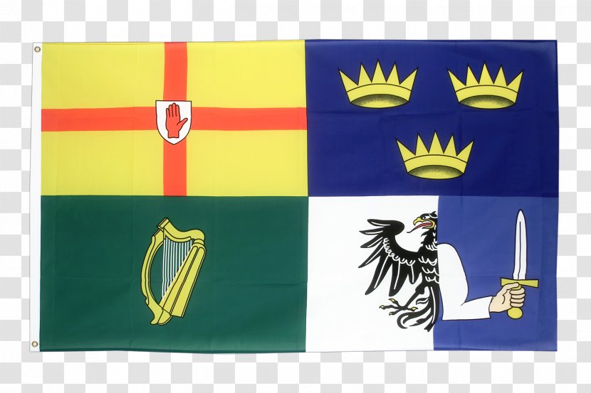 Four Provinces Flag Of Ireland - Flags The World Transparent PNG
