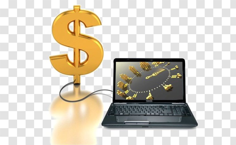 Digital Marketing Business Internet E-commerce Money - Yellow - Network Transparent PNG
