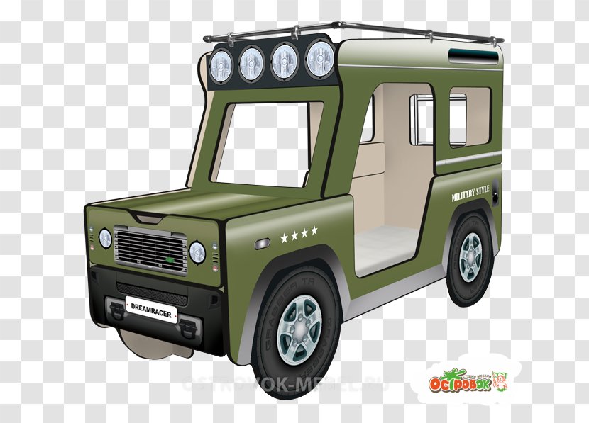 Jeep Bunk Bed Nursery Car - Bedroom Transparent PNG
