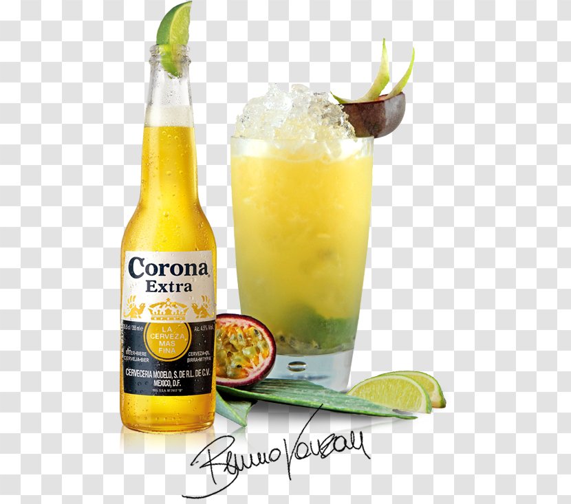 Harvey Wallbanger Corona Beer Cocktail Caipirinha - Fruit Transparent PNG