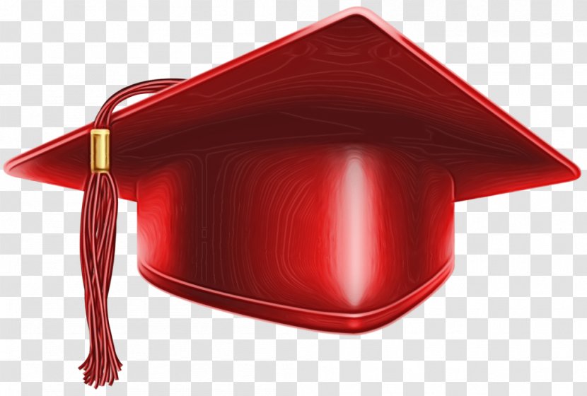 Background Graduation - Red - Room Headgear Transparent PNG